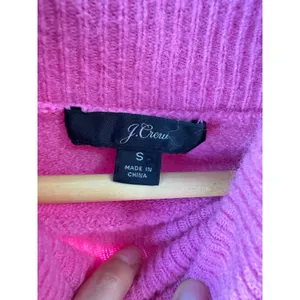 J.Crew Merino/Alpaca Turtleneck Sweater Long Sleeve Pink Pullover Knit Size‎ S thumbnail 3