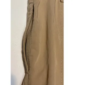 City DKNY Pants Size 8 Tan Khaki Straight Leg Y2K Unfinished Hem thumbnail 5