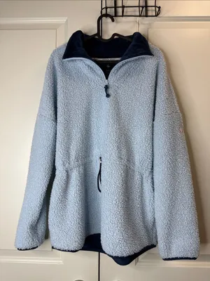 Tuckernuck T Nuck Sport Quarter Zip Fleece Cinch Waist M thumbnail 2