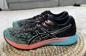 Asics Women's Dynaflyte 4 Running Sneakers Shoes 1012A465 in Noir Bleu Menthe 10 thumbnail 5