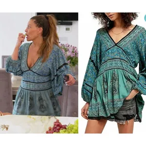 Free People Luna Scarf Print Tunic thumbnail 4