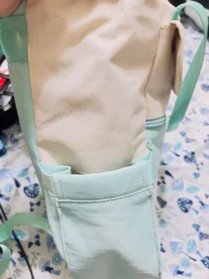 Teal backpack/ Tote bag  thumbnail 8