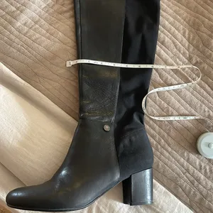 Karl Lagerfeld Over the knee leather boots thumbnail 3