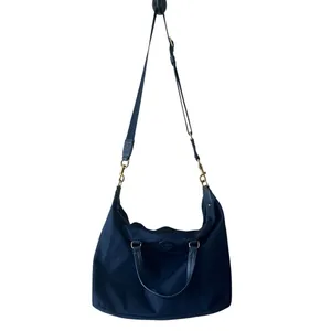 Tory Burch Small Ella Nylon Tote Navy Crossbody Zip Bag‎ thumbnail 2