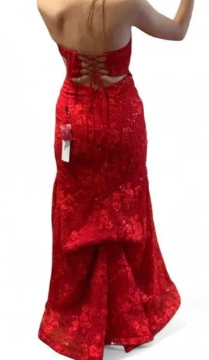 Clarisse Prom Dress red  thumbnail 2