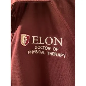 Elon University Women's Polo Shirt "Doctor Of Physical Therapy" Size Small thumbnail 4