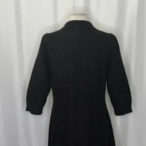 Anthropologie MAEVE Double Breasted Merino‎ Wool Long Cardigan Sweater Medium thumbnail 10