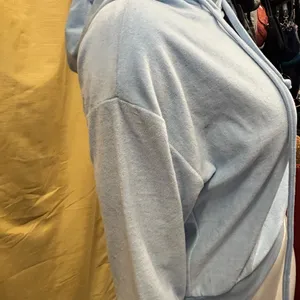 Sky Blue Women's‎ Hoodie Size L thumbnail 4