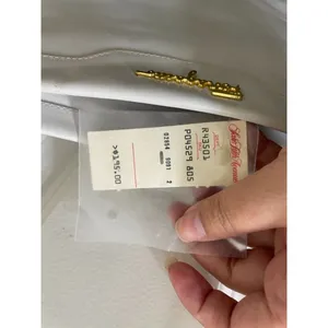 vintage white Salvatore Ferragamo Leather Crossbody Clutch Bag thumbnail 5