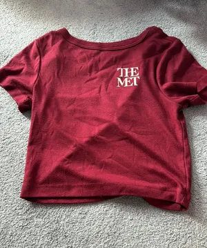 “The Met” Pacsun Baby tee thumbnail 1