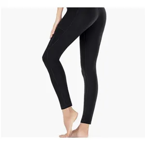 NWT Heathyoga Black High Waisted Yoga Workout Tummy Control Leggings Pants - XXL thumbnail 2