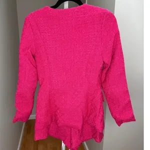 NEW NWT Amanda Uprichard KYA Romper ViVA Tweed Women's XS Pink thumbnail 4