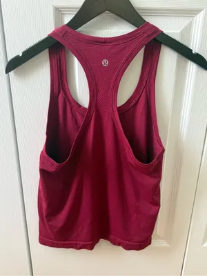 Lululemon Swiftly Tech Racerback Tank Top 2.0 *Race Length Red Merlot thumbnail 3