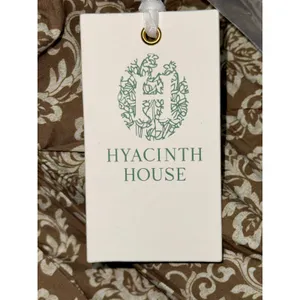 NWT Tuckernuck Hyacinth House Russell Moss Printed Olive Green Mini Dress Size S thumbnail 13