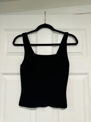 Aritzia Babaton Sculpt Knit Tank Square Neck thumbnail 2