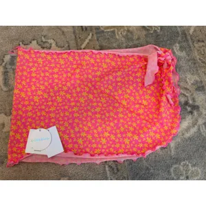 Kulani Kinis Mini Mesh Sarong - Berry Blush Cover-up Sarong Sz S NWT thumbnail 4