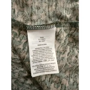 Boden Dress Womens 2 Green Floral Fit Flare Scoop Neck 3/4 Sleeve Jersey Midi thumbnail 7