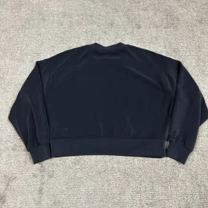 Lululemon Sweatshirt Womens 4 Softstreme Perfectly Oversized Cropped Crew Neck thumbnail 4