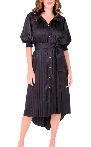 Emily McCarthy Rowan Dress Black Size L thumbnail 1