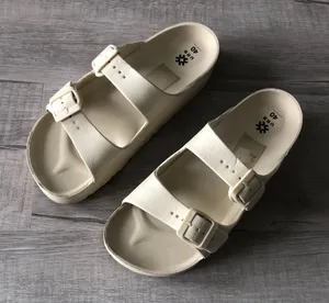 URB sandals . Cream . Size 9/10 Tan thumbnail 1