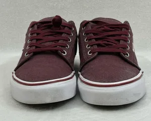 Vans Pro Ultracush Skateboard Maroon Low Top Sneakers Shoes Mens 6.5 Womens 8. thumbnail 2