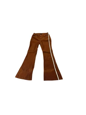 Windsor Brown Corduroy Flare Pants Womens L Bell Bottom 70s Y2K Boho thumbnail 6