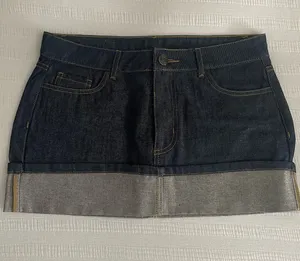 Daisy Street Dark Denim Mini Skirt thumbnail 1