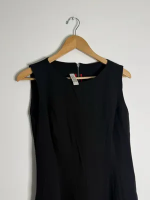 SPANX Sleeveless Fit & Flare Dress Black Size Large thumbnail 6