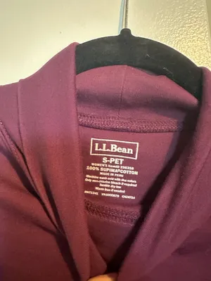 L.L. Bean Interlock Mock Turtle Neck thumbnail 2