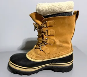 SOREL Caribou Women's 7.5 Buff Waterproof Leather Snow Winter Boots NL1005-280 thumbnail 1