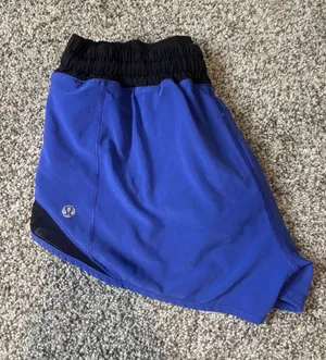 Purple Lululemon Hotty Hot Shorts 2.5" thumbnail 1