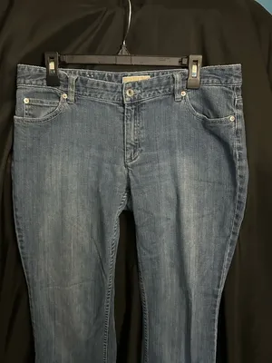Michael Kors Classic Women's Mid-Rise Bootcut Jeans in Medium Blue SZ 12 thumbnail 3