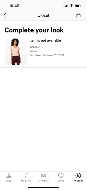 Lululemon Align Short Sleeve Shirt thumbnail 3