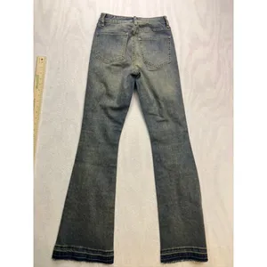 Ashley Mason‎ Flare Jeans Womens 1/25 Blue Rhinestone Embellished Y2K thumbnail 12