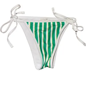 No Boundaries Sporty stripe bikini set thumbnail 4