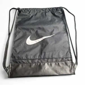 Nike Brasilia Training Gymsack, Drawstring Backpack with Zipper Pocket. thumbnail 1