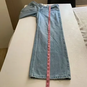 Hollister Low Rise Baggy Jeans W26 Short Light Wash Y2K Wide Leg thumbnail 7