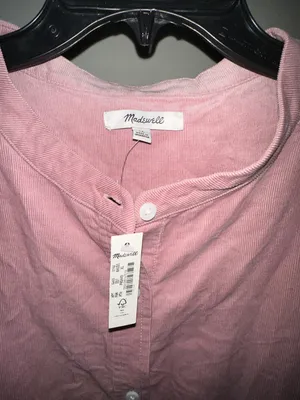 Light Pink Corduroy Dress thumbnail 3