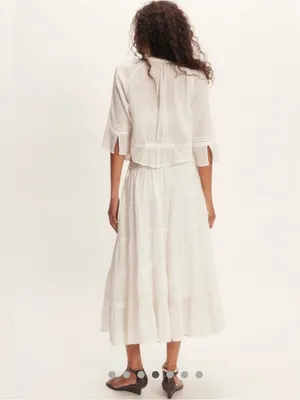 Free People Bright Side Midi Skirt Set in Tofu S/M thumbnail 9