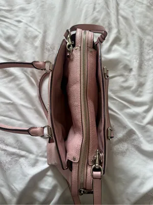 Coach Pebbled Leather Crossbody — Light Pink thumbnail 13