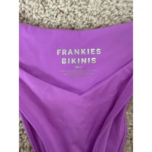 Frankie's Bikinis Purple Connor Swimsuit Bottoms Small thumbnail 3