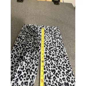 Aerie Offline Women's Real Me Leopard Crossover 7/8 Leggings High Rise Sz L thumbnail 3