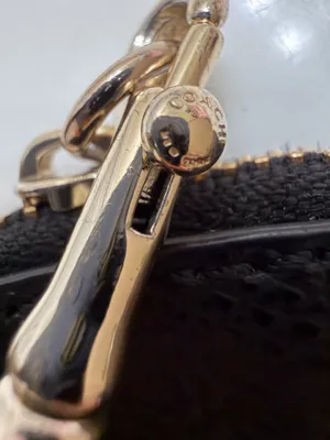 Coach Black Leather Wristlet thumbnail 12