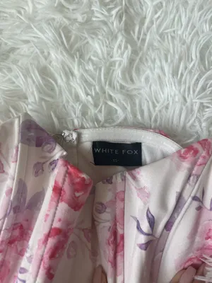 White Fox Corset Floral Top thumbnail 4