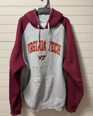 Men’s large Virginia tech hoodie Gray thumbnail 1