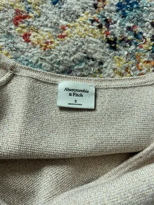 Abercrombie Tan Knit One Sleeve Dress thumbnail 4