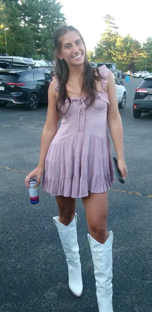 Free People Dress Purple Mini thumbnail 1