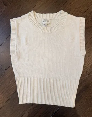 Freshman 1996 Women's Cream Sleeveless Crew Neck Tank Top Size Large - C66-006 thumbnail 1