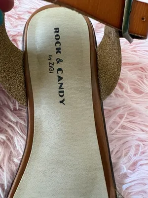Rock & Candy Roselyn-D Sandals Size 7 Brown Block Heel thumbnail 2