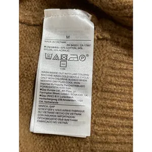 Gap Women's Tan Knit Long Sleeve Crew Neck Cozy Pullover Sweater Top Size M thumbnail 6